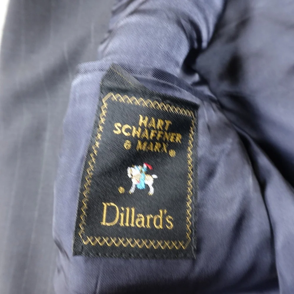 VINTAGE Hart Schaffner Marx Jacket Mens 41 Back Wool Suit Top Blazer Sports Coat